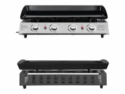 Plancha de gas VALENCIA 4 quemadores 10kW^Happy Garden