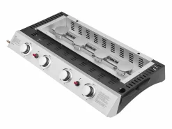 Plancha de gas VALENCIA 4 quemadores 10kW^Happy Garden