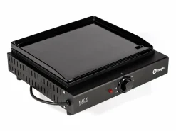 Somagic Plancha eléctrica de hierro fundido OLIANA - Negro Clearance