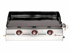 Somagic Plancha Cocina|Plancha Premium 3 quemadores -