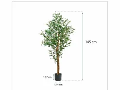 Planta artificial para Salón comedor en 60x60x145cm Olivo^MB Muebles Bonitos Online