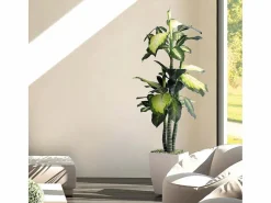 Planta artificial pata de elefante 150 cm 150 CM Verde Discount