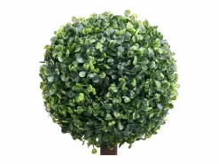 Planta Artificial|Planta de boj artificial con maceta en forma de bola 118 cm