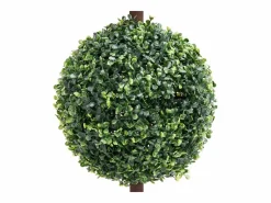Planta de boj artificial forma de bola con maceta 118 cm ES966718 Verde Outlet