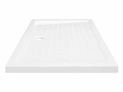 Plato de ducha con puntos ABS 70x100x4 cm ES309976^ New