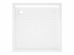 Plato de ducha con puntos ABS 80x80x4 cm ES613635^ Hot
