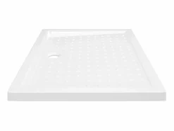 Plato de ducha con puntos ABS 90x70x4 cm ES297959 Blanco Best