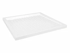 Plato de ducha con puntos ABS 90x90x4 cm ES473047 Blanco Best
