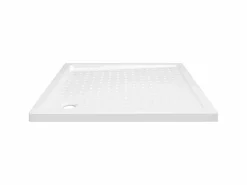 Plato de ducha con puntos ABS 90x90x4 cm ES473047 Blanco Best