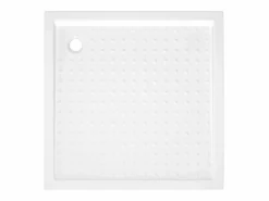 Plato de ducha con puntos ABS 90x90x4 cm ES473047 Blanco Best