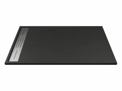 Plato de ducha de resina para colocar, color , 140 cm de largo x 90 cm de profundidad, LYROSA^Shower & Design