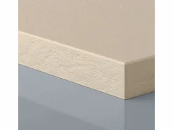 MIRLO Plato de ducha pizarra PURE 80x120 cm rejilla inox Crema Clearance