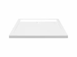 Plato de ducha rectangular ABS 80x100 cm ES621897 Blanco New