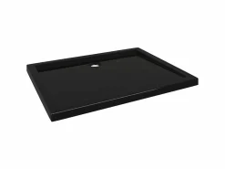 Plato de ducha rectangular ABS 80x100 cm ES520144 Negro Sale