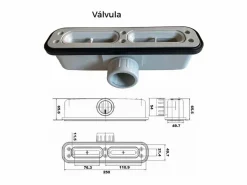 STANO Plato De Ducha|Plato de ducha resina COVER 80x160cm