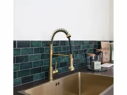 Essebagno Grifo De Cocina|Plimo Mezclador de fregadero con rociador móvil