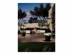 Poldina Reverso Solar L - Lámpara de pie LED solar y recargable 11,7W - Lámpara de pie para exterior e interior H.156cm^