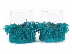 Bazar Bizar Portavelas Oh My Gee - Aqua - L Azul