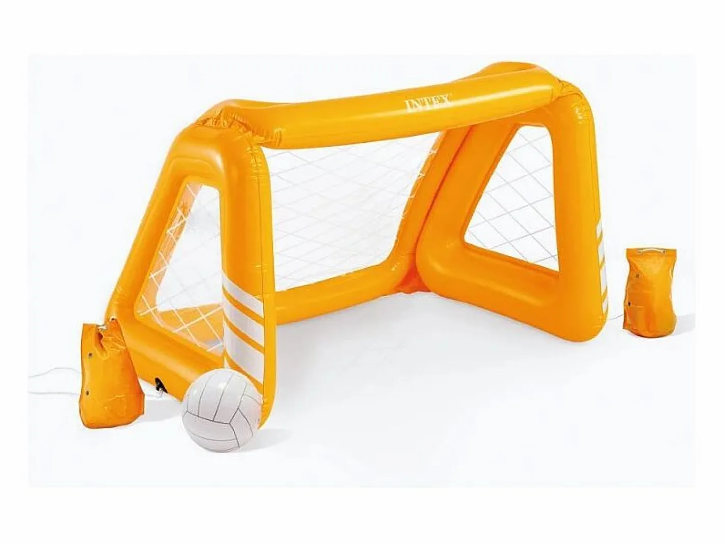 Intex Deportes Náuticos|Portería de fútbol hinchable 58507 juguete piscina waterpolo