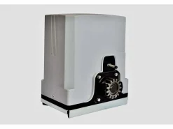 EXPERTLAND Portón|Portón eléctrico corredero de aluminio Ancho 374 x Alt. 180 cm NAZARIO