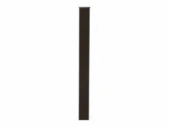 Buzón|Poste de Buzón SucceBuy, 109,4 x 11 x 11 cm, Soporte de Buzón Empotrado de Acero con Revestimiento en Polvo, Kit de Poste Metálico