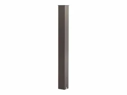 Buzón|Poste de Buzón SucceBuy, 109,4 x 11 x 11 cm, Soporte de Buzón Empotrado de Acero con Revestimiento en Polvo, Kit de Poste Metálico