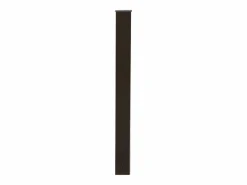 Buzón|Poste de Buzón SucceBuy, 109,4 x 11 x 11 cm, Soporte de Buzón Empotrado de Acero con Revestimiento en Polvo, Kit de Poste Metálico