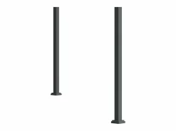 Pérgola autoportante en acero inoxidable, con techo de poliéster deslizante, 298 x 213 x 221 cm,^DripeX Best