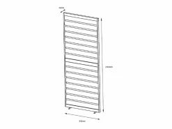 EXPERTLAND Pérgola bioclimática autoportante de aluminio 12m² con celosía - Antracita - ALMAFI Gris antracita Online