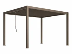 Pérgola bioclimática aurtante con lamas orientables - 12 m² - - AMALFI^Vente-unique Clearance
