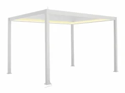 Pérgola bioclimática de aluminio con iluminación led 3x4m^Sweeek Clearance