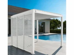 Sweeek Pérgola|Pérgola bioclimática de aluminio 3x3m con lamas orientables v2 + 3