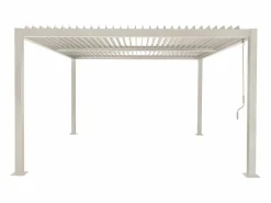 Sweeek Pérgola|Pérgola bioclimática de aluminio y acero con lamas orientables,
