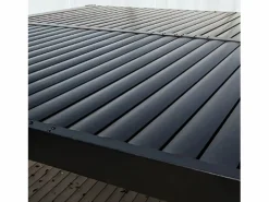 Concept-Usine Pérgola|Pérgola bioclimática de 4x3m con estructura y lamas de aluminio antracita NAXOS
