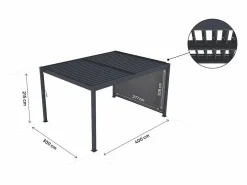 Habitat et jardin Pérgola bioclimática 