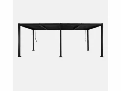 Sweeek Pérgola|Pérgola bioclimática 3x6m de aluminio y acero con lamas orientables