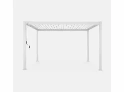 Pérgola bioclimática 3x4m de aluminio con lamas orientables^Sweeek Hot