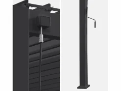 Pérgola bioclimática 3x4m de aluminio adosada con lamas orientables^Sweeek New
