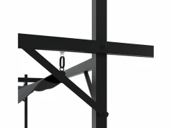 Pérgola con cubierta retráctil 295x292x230 cm ES854919 Gris antracita
