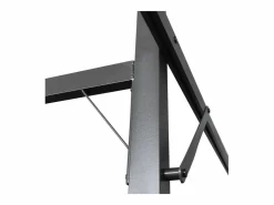 Pérgola con techo retráctil color topo 589x292x230 cm^ Best