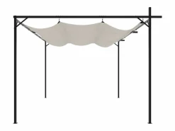 Pérgola|Pérgola con techo retráctil 395x292x230 cm