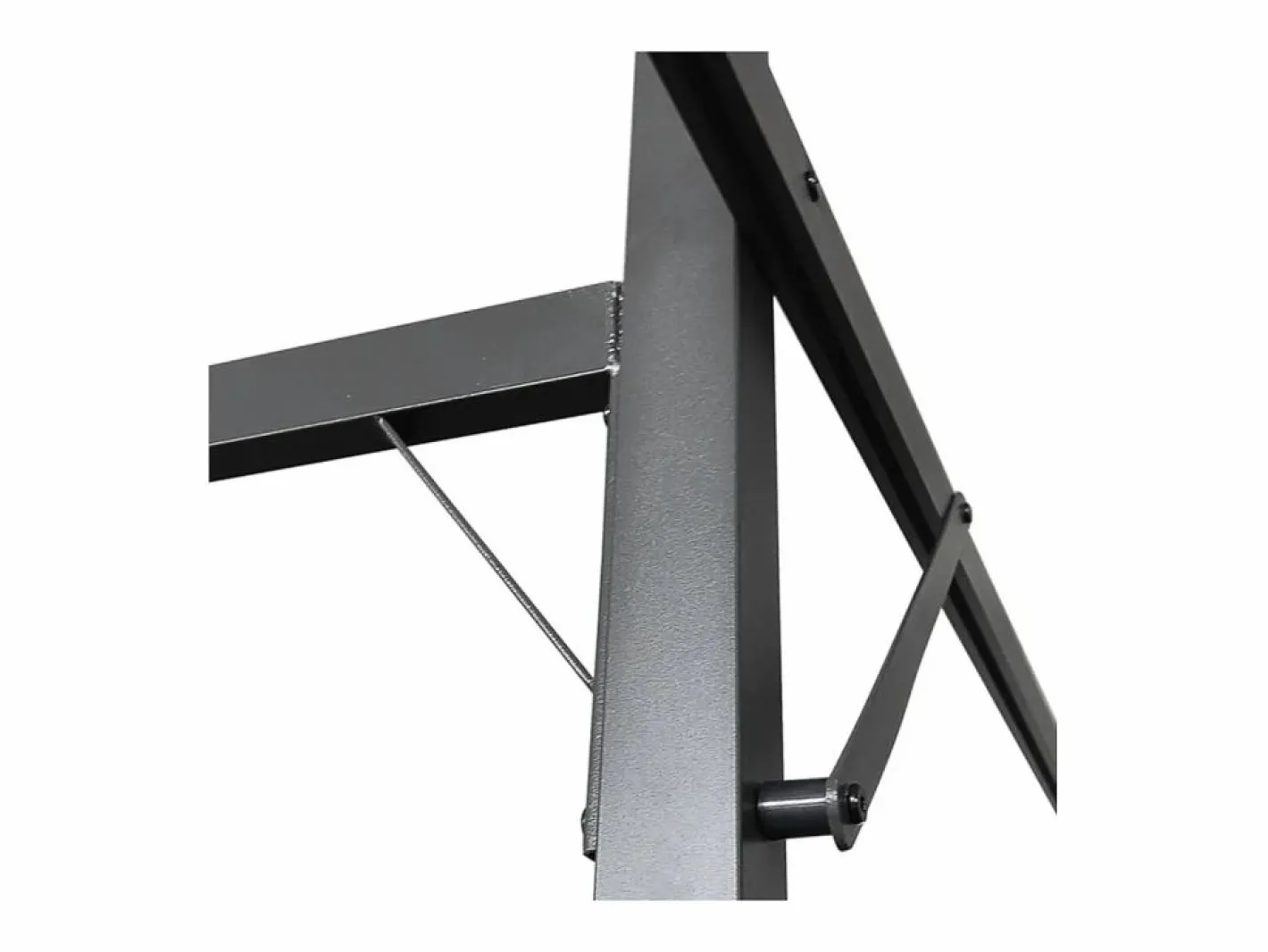 Pérgola con techo retráctil 589x292x230 cm Crema Clearance