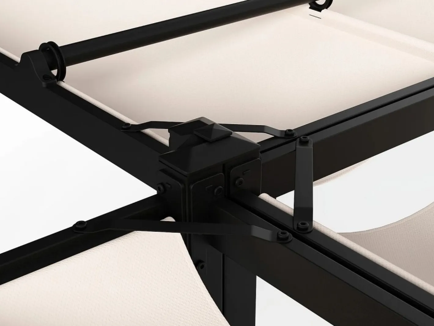 Pérgola de acero con techo retráctil - 15,9 m² - - MAZARA^EXPERTLAND Best