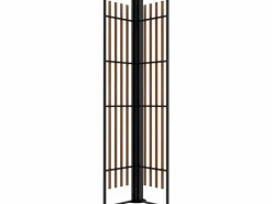 EXPERTLAND Pérgola de acero con techo retráctil - con enrejado - 5,3 m² - - MAZARA Negro Discount