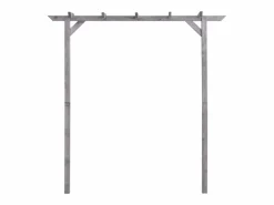 Pérgola de jardín de madera de pino impregnada 200x40x205 cm ES897437^ New