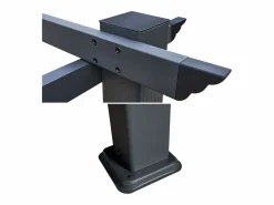 Happy Garden Pérgola|Pérgola independiente 3 × 4m CASSIS estructura de aluminio