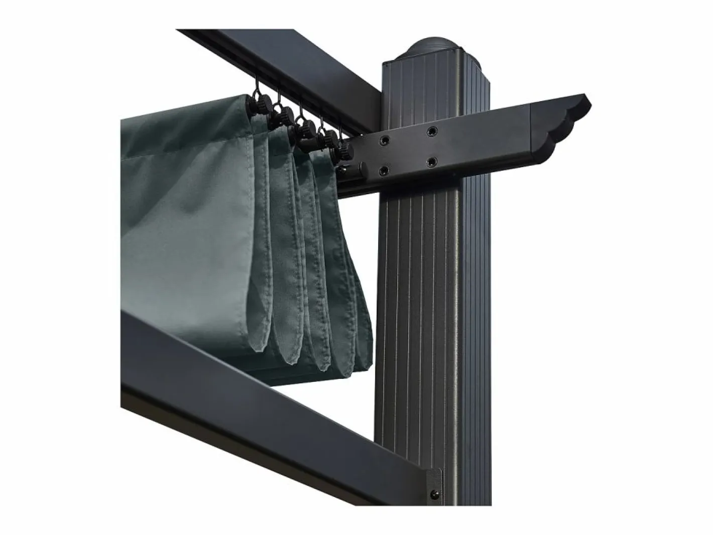 Happy Garden Pérgola|Pérgola mural 3 × 4m FRÉJUS estructura de aluminio
