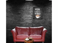 Marco Para Fotos|Print decorativo drink the coffe do the things taza 40x30x2,5 cm