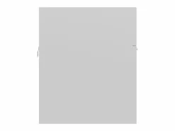 Prolenta Premium - Armario para lavabo contrachapada blanco brillo 90x38,5x46 cm^Garden Furniture Discount