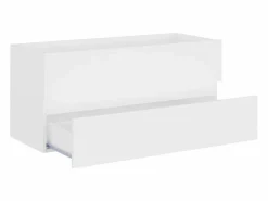 Prolenta Premium - Armario para lavabo madera contrachapada blanco 100x38,5x45 cm^Garden Furniture Discount